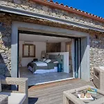 Maison En Pierre Corse Avec Vue Proche Des Gorges De L'Asco Entre Mer Montagne Et Piscine