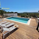 Casa Balancinu Vue Panoramique Sur Montagne Et Mer Piscine Privee