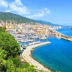 Charmant Studio Climatise Avec Parking, Au Coeur De Pietranera, Plage A 500M, Bastia A 2Km