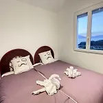 Haut De Villa Vue Mer 3 Pieces Climatise & Wifi 4 A 6 Personnes