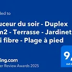 Douceur Du Soir - Duplex 45M2 - Terrasse - Jardinet - Wifi Fibre - Plage A Pied