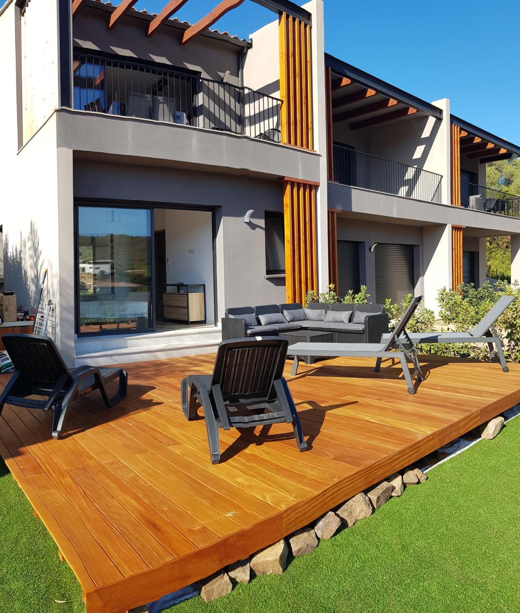 Duplex Neuf T3 Terrasse Et Jardin Proche Plages Apartment