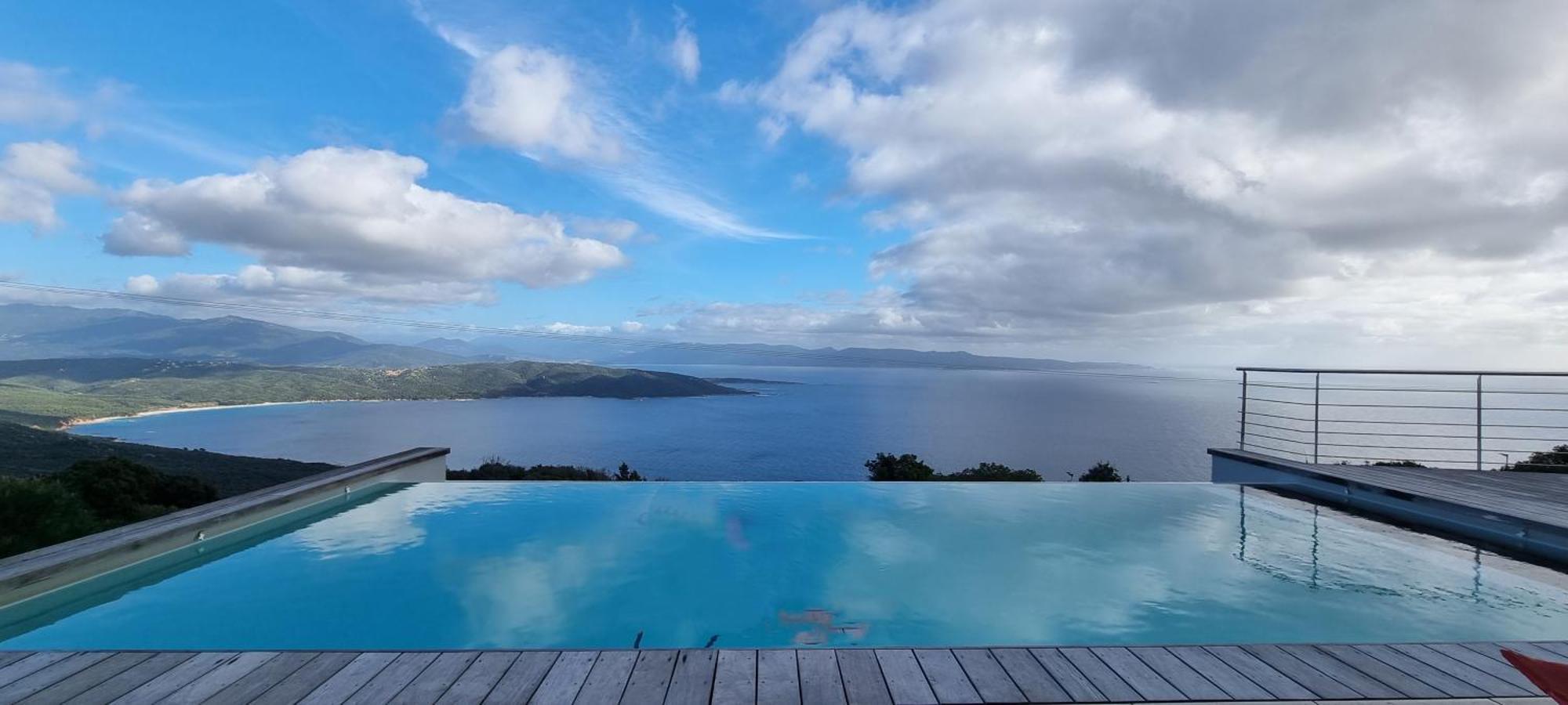 De Standing Piscine Chauffee Vue Corse Du Sud 别墅 *