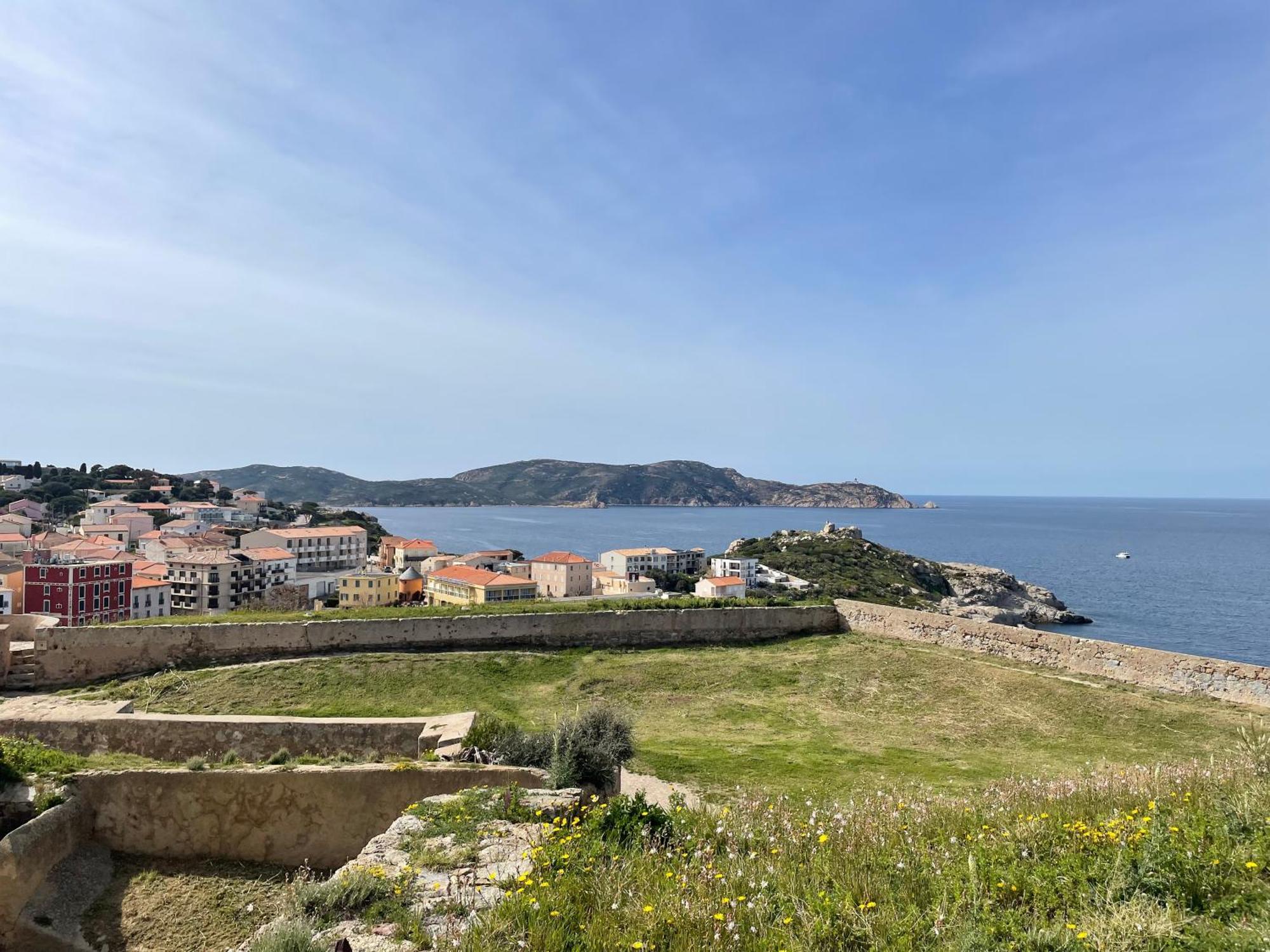 Citadelle, Vue Calvi (Corsica)