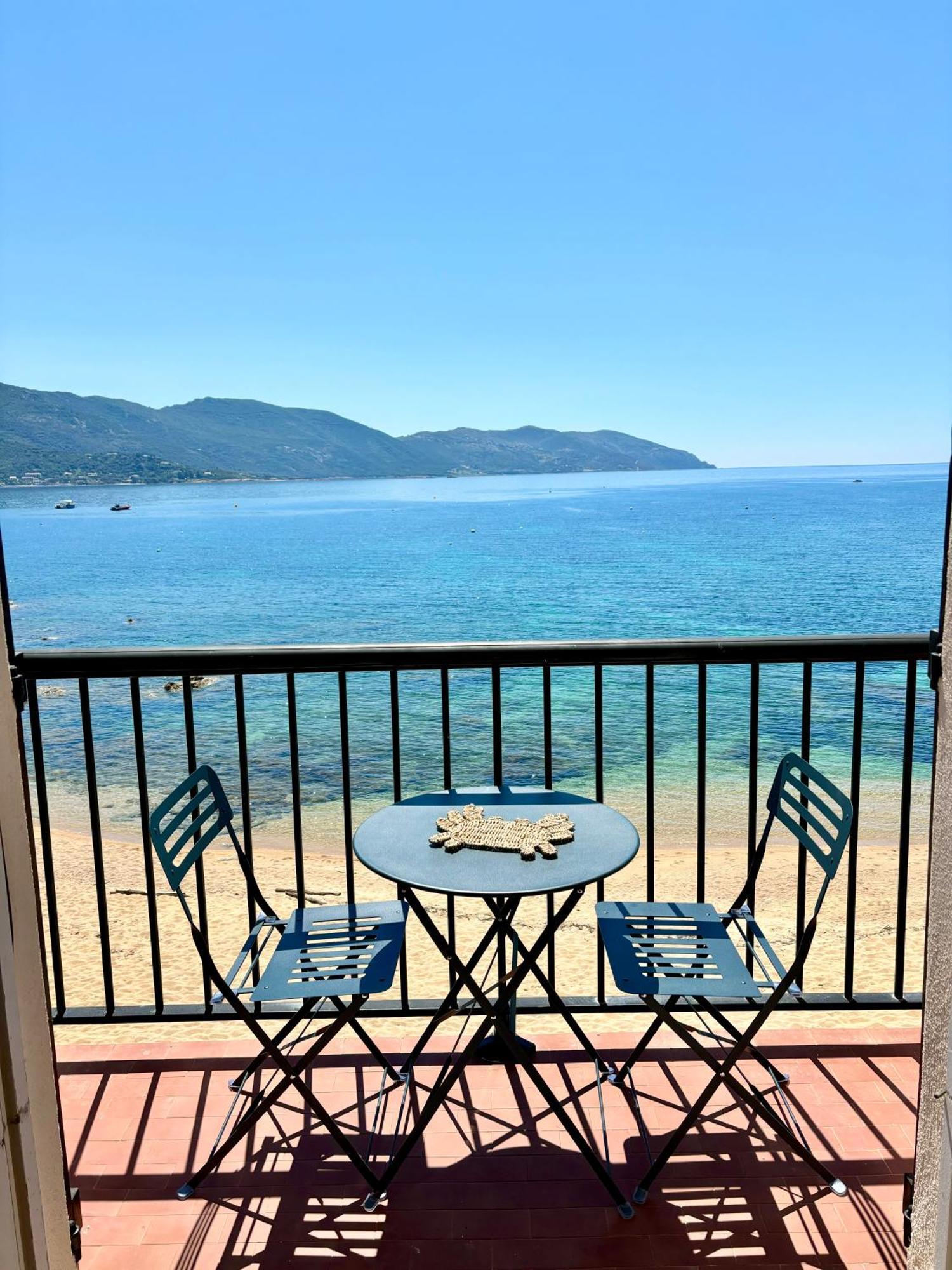 A 20min D Ajaccio, Grand 3 Personnes - Pieds Dans L'eau - Acces Direct - Vue Exceptionnelle *